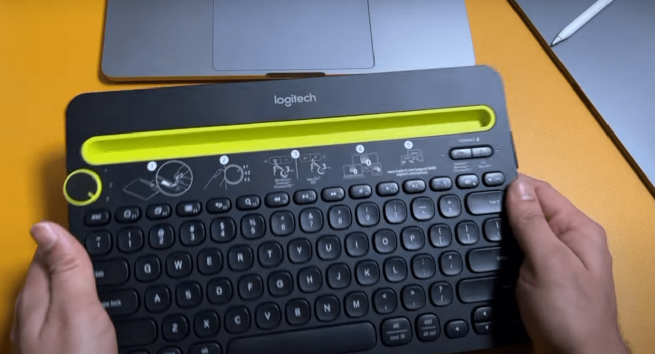 Best Bluetooth Wireless Keyboard for Android, iPad, PC- Logitech K480 Setup