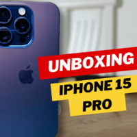 iPhone 15 Pro Blue Titanium Unboxing and First Impressions Review