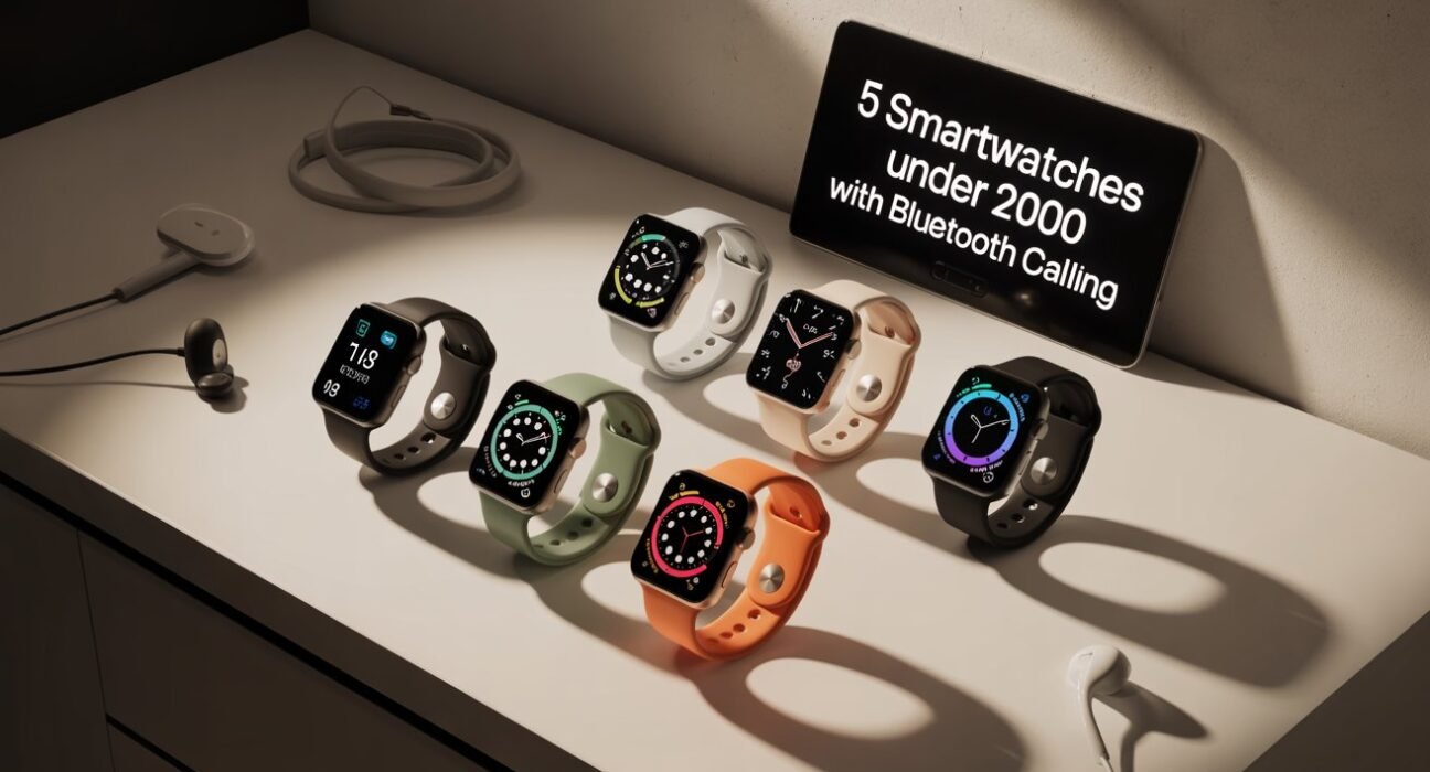 5 Smartwatches Under 2000 with Bluetooth Calling in India