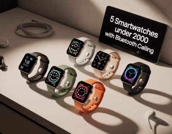 5 Smartwatches Under 2000 with Bluetooth Calling in India