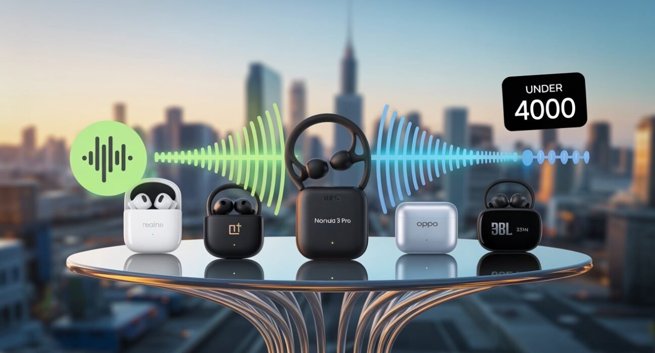 Best 5 Wireless Earbuds Under 4000 with ANC
