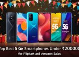 TOP 5 Best 5G SmartPhones Under ₹20,000