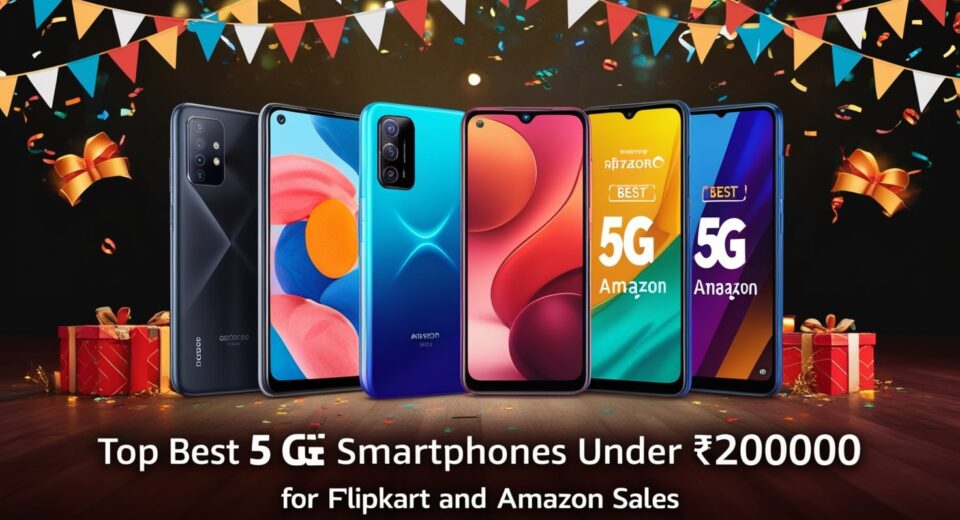 TOP 5 Best 5G SmartPhones Under ₹20,000