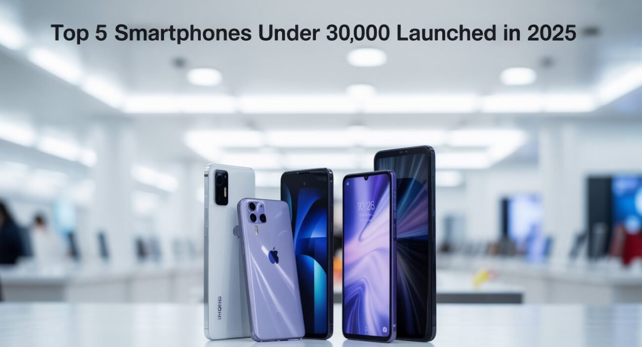 Top 5 Smartphones Under 30000 Launched in 2025