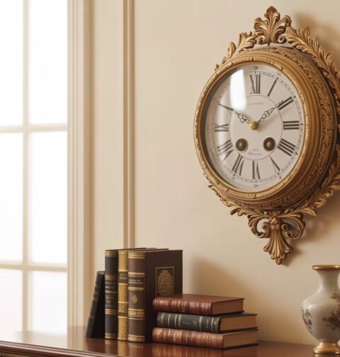 Best Luxury Fancy Wall Clocks for Living Room Under 2000 in India
