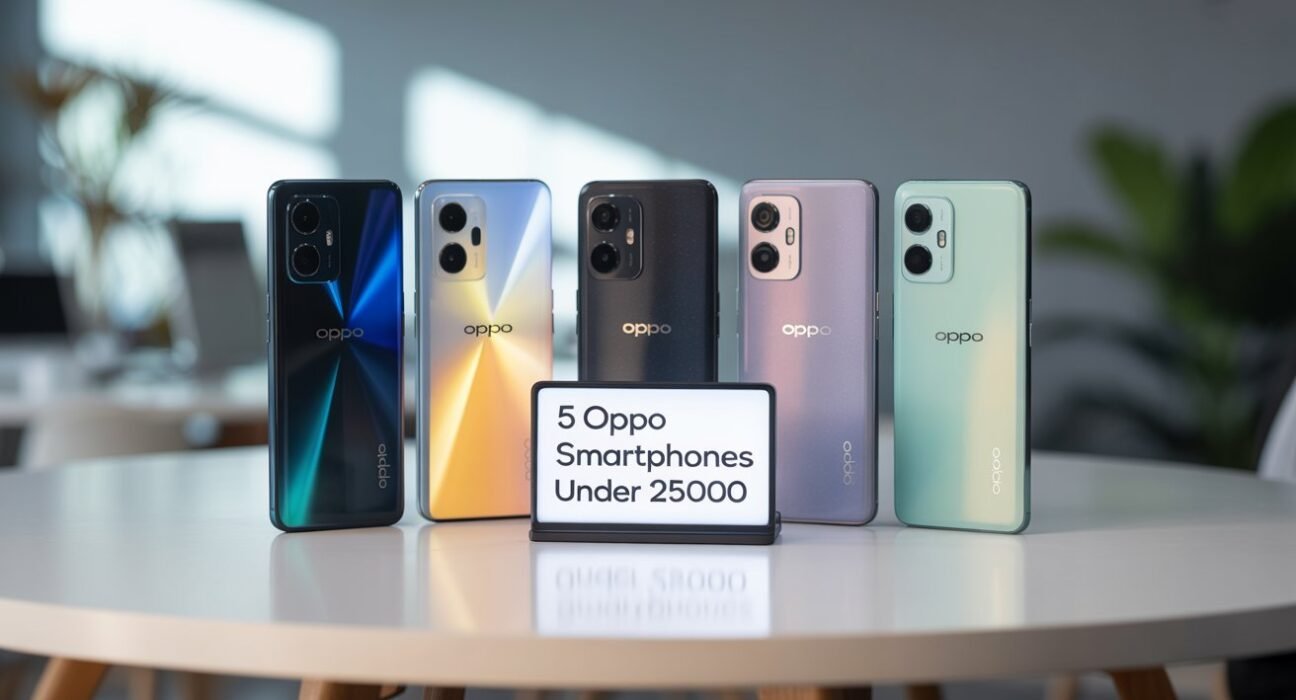 Best 5 Oppo Smartphones Under 25000 with Killer Camera phone