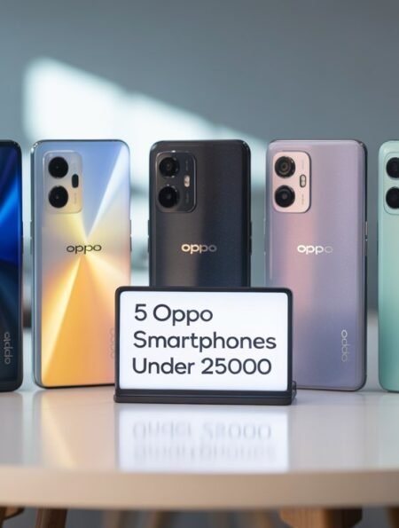 Best 5 Oppo Smartphones Under 25000 with Killer Camera phone