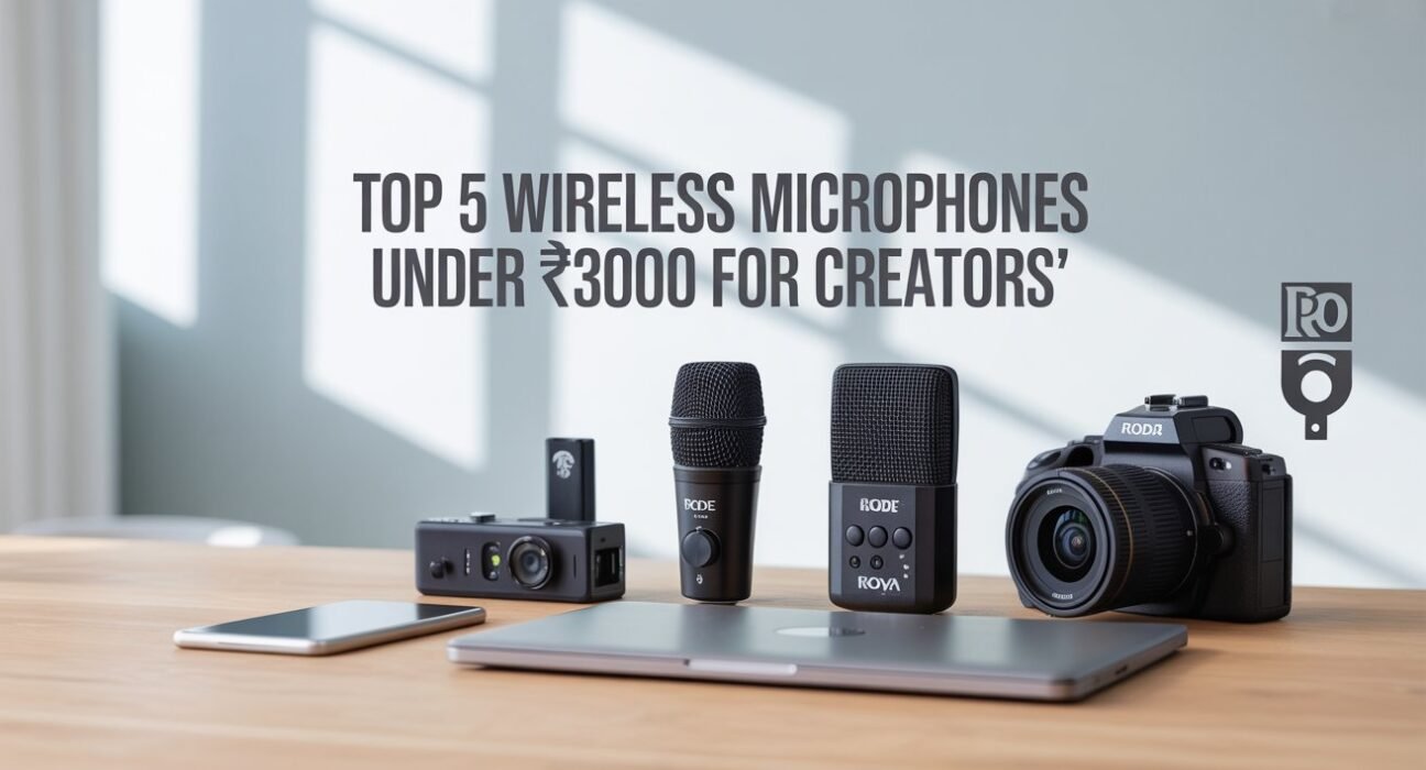 Top 5 Wireless Microphones for Content Creators Under 3000
