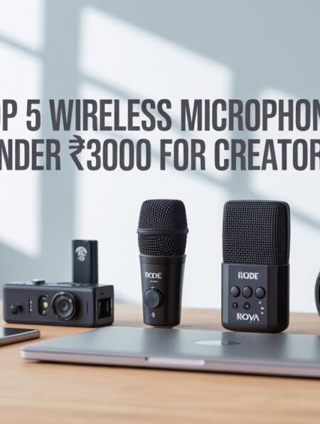 Top 5 Wireless Microphones for Content Creators Under 3000